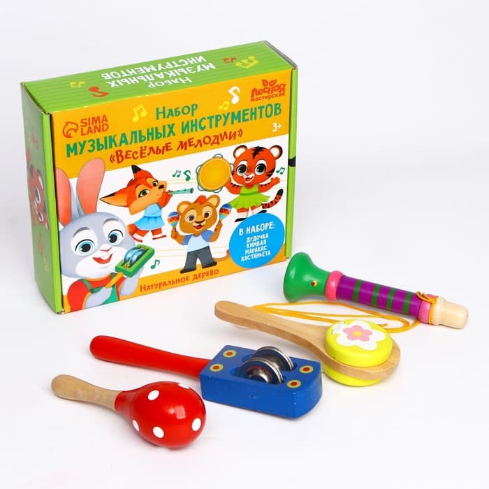 Музыкальные инструменты Лесная мастерская «Весёлые мелодии» № 4