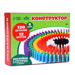 Конструктор деревянный «Кирпичики» размер плашки: 2×4.4×0.7 см