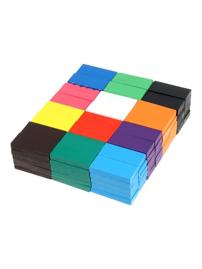 Конструктор деревянный «Кирпичики» размер плашки: 2×4.4×0.7 см