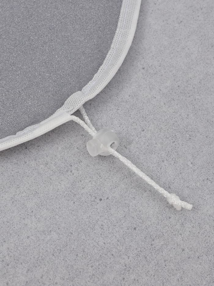 Чехол для гладильной доски, 156×52 см, термостойкий, серый