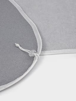 Чехол для гладильной доски, 156×52 см, термостойкий, серый