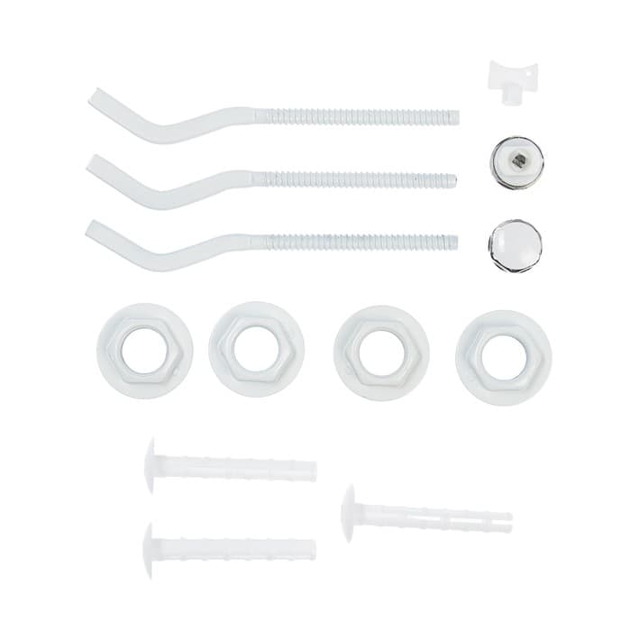 Комплект для подключения радиатора OTMO, 1×1/2", с тремя кронштейнами, в блистере