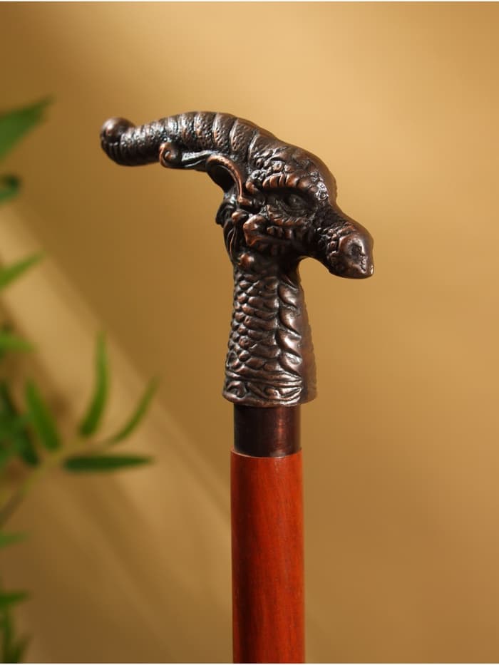 Трость разборная «Горный козёл», 95×13×3.5 см, дерево, латунь