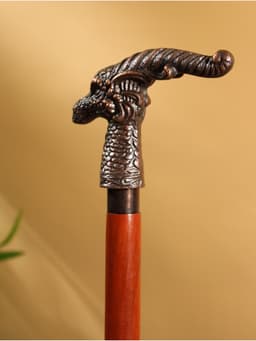 Трость разборная «Горный козёл», 95×13×3.5 см, дерево, латунь