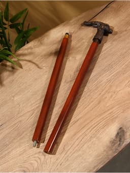 Трость разборная «Горный козёл», 95×13×3.5 см, дерево, латунь