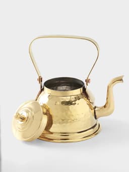 Чайник «Сказка», 12×10×14.5 см, латунь, никель