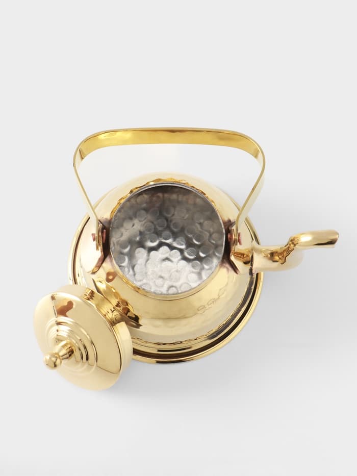 Чайник «Сказка», 12×10×14.5 см, латунь, никель