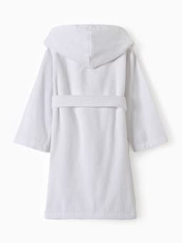 Халат махровый детский «Экономь и Я», размер 34, 100% хлопок с AIRO, 320 г/м², белый