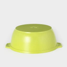 Кастрюля-жаровня KUKMARA Trendy style, 4 л, d=26 см, h=11 см, антипригарное покрытие, стеклянная крышка, зелёная¶