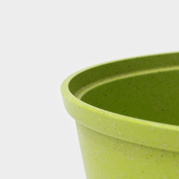 Кастрюля KUKMARA Trendy style, 4 л, d=24 см, h=14.5 см, стеклянная крышка, антипригарное покрытие, литой алюминий, зелёная