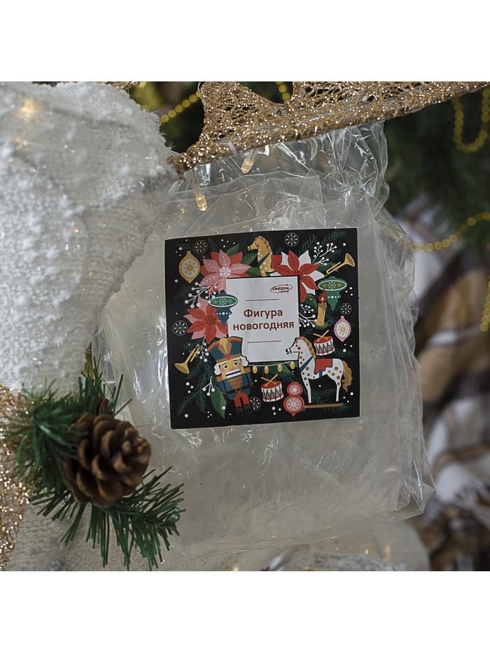 Светодиодная фигура «Олень», 56×76×15 см, текстиль, металл, 220 В, свечение тёплое белое