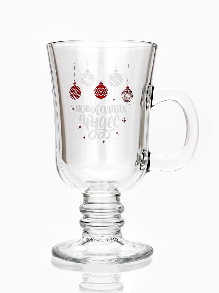 Бокал для глинтвейна новогодний «Новогодних чудес», 225 мл