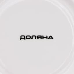 Сервиз чайный Доляна «Пташка», 12 предметов: 6 чашек 250 мл, 6 блюдец d=15 см, фарфор, белый