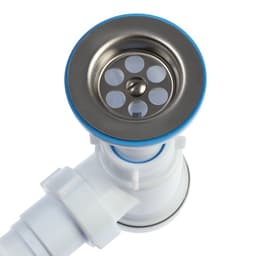 Сифон универсальный «АНИ Пласт» Варяг C5510, 1 1/2" × 40 мм, с гибкой трубой 40×50 мм