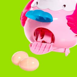 Развивающая игрушка «Курочка», световые и звуковые эффекты, несёт яйца, МИКС