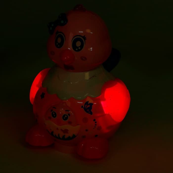 Развивающая игрушка «Курочка», световые и звуковые эффекты, несёт яйца, МИКС