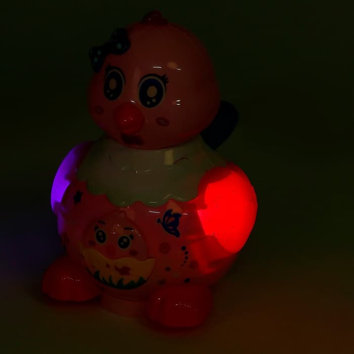 Развивающая игрушка «Курочка», световые и звуковые эффекты, несёт яйца, МИКС