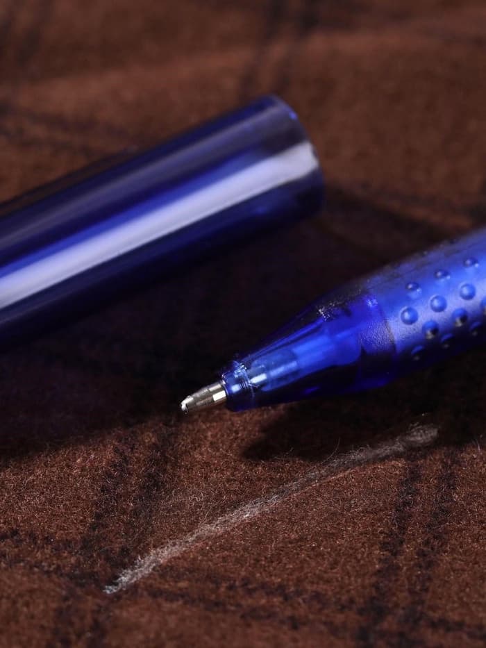 Ручка для джинсовой ткани термоисчезающая, белая