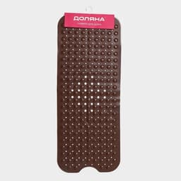 Коврик противоскользящий в ванну Доляна «Пузырьки», на присосках, 39×101 см, МИКС