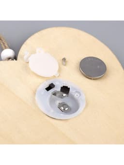 Ёлочная игрушка «Сердце в снежинках», 13×13×1 см, 3 LED, от батареек, свечение тёплое белое