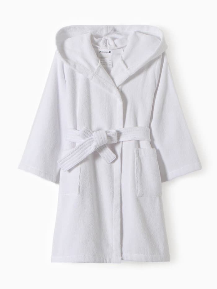 Халат махровый детский «Экономь и Я», размер 32, 100% хлопок с AIRO, 320 г/м², белый