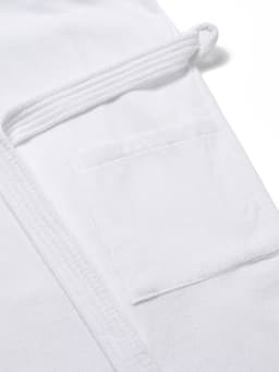 Халат махровый детский «Экономь и Я», размер 32, 100% хлопок с AIRO, 320 г/м², белый