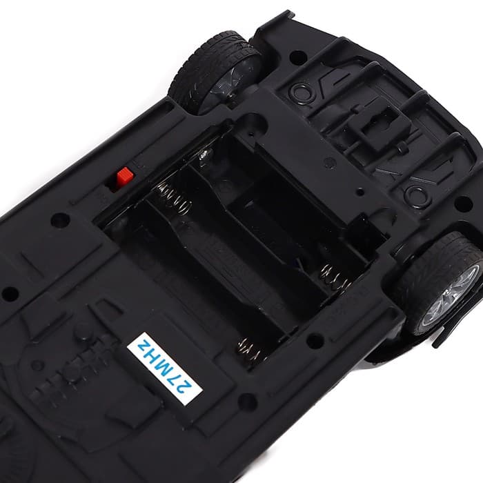 Машинка на пульте управления «Полиция», радиоуправление, свет, открываются двери, работает от батареек