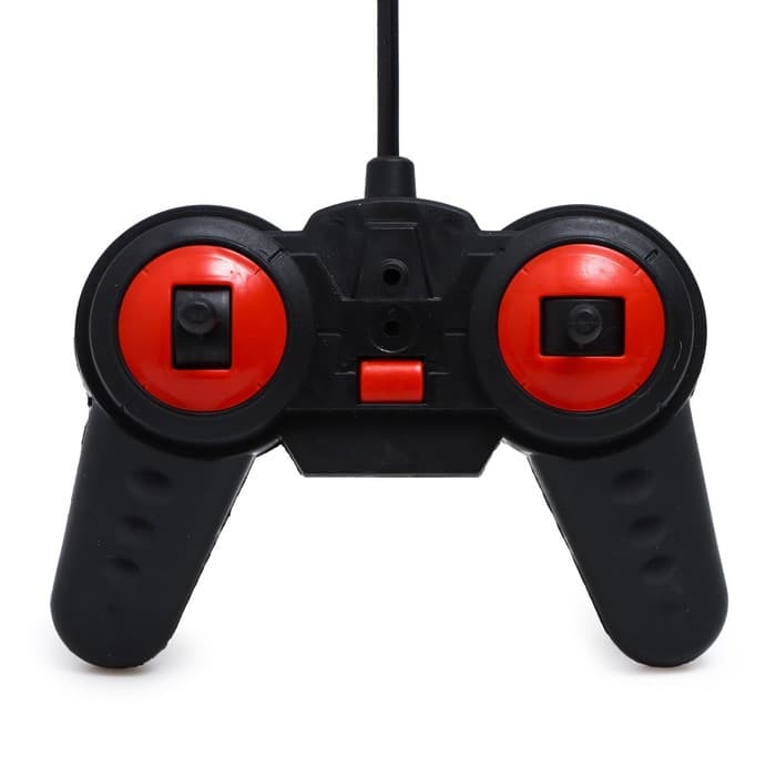 Машинка на пульте управления «Полиция», радиоуправление, свет, открываются двери, работает от батареек