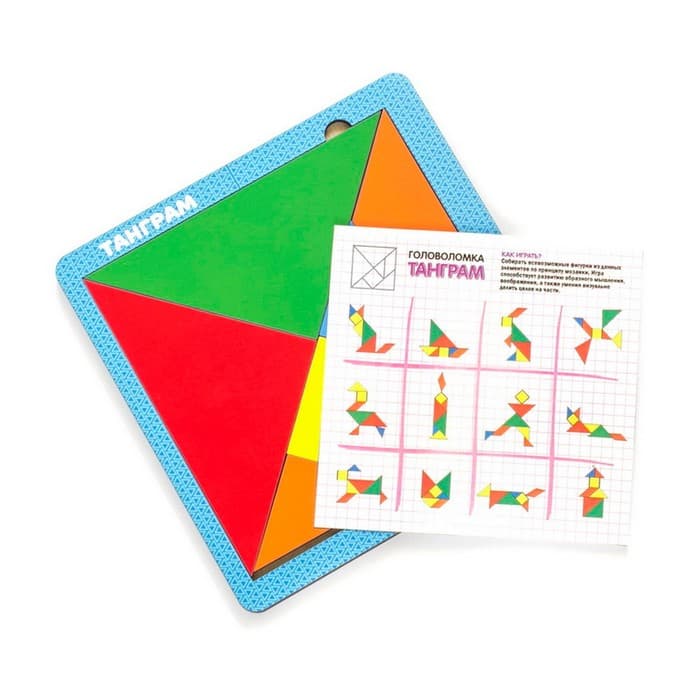 Головоломка WoodLand Toys «Танграм»