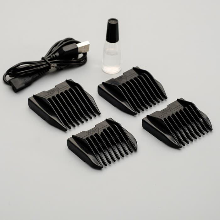 Машинка для стрижки, с керамическим лезвием, регулировка ножа, USB-зарядка