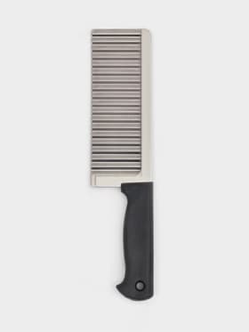 Нож для фигурной резки Доляна «Помощник», 26 см, чёрный