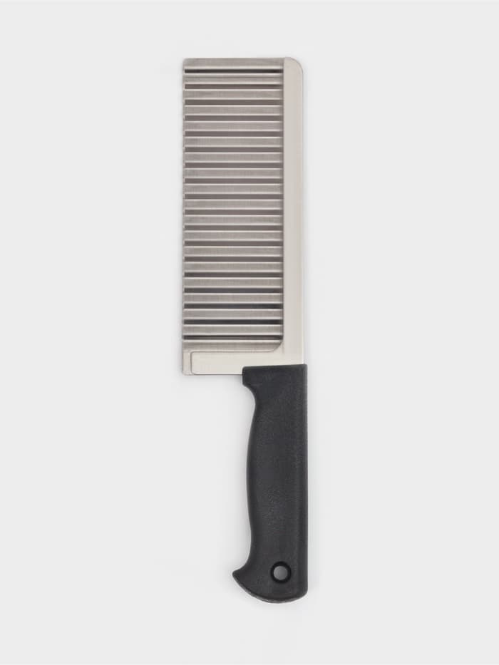 Нож для фигурной резки Доляна «Помощник», 26 см, чёрный