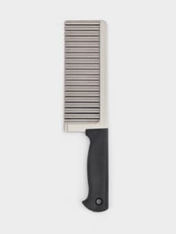 Нож для фигурной резки Доляна «Помощник», 26 см, чёрный