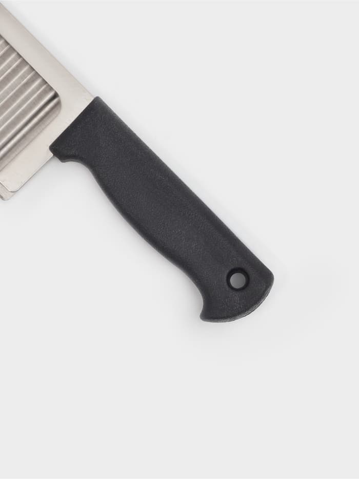 Нож для фигурной резки Доляна «Помощник», 26 см, чёрный