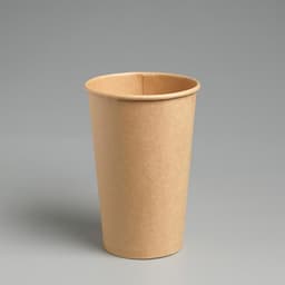 Стакан одноразовый бумажный «Крафт» универсальный, 400 мл, диаметр 90 мм, МИКС