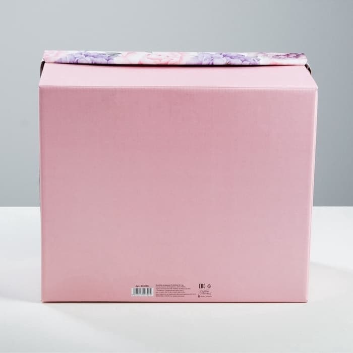 Коробка подарочная складная, упаковка, «Цветочная сказка», 31×25.5×16 см