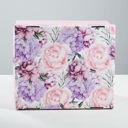 Коробка подарочная складная, упаковка, «Цветочная сказка», 31×25.5×16 см