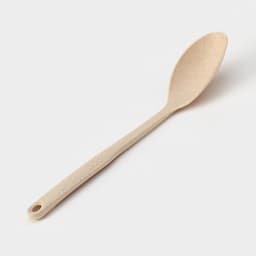 Ложка гарнирная Доляна «Беж», 28.5 см, пластик, бежевая