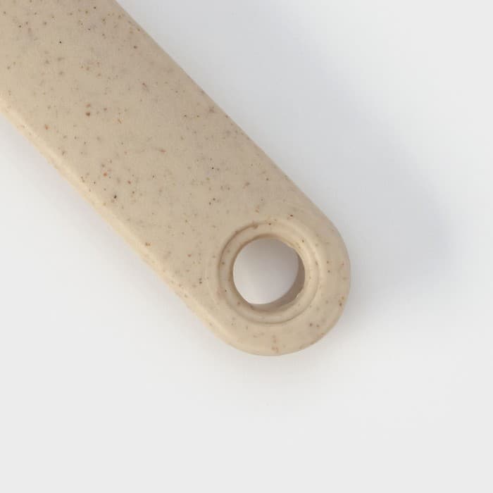 Ложка гарнирная Доляна «Беж», 28.5 см, пластик, бежевая