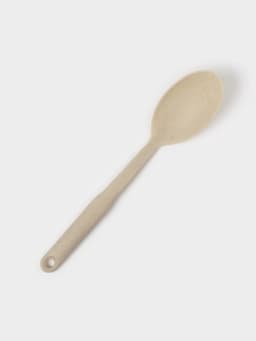 Ложка гарнирная Доляна «Беж», 28.5 см, пластик, бежевая