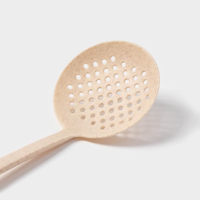 Шумовка Доляна «Беж», 32×11×6 см, бежевая