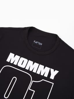 Футболка женская KAFTAN Sport Family, чёрная, размер 44