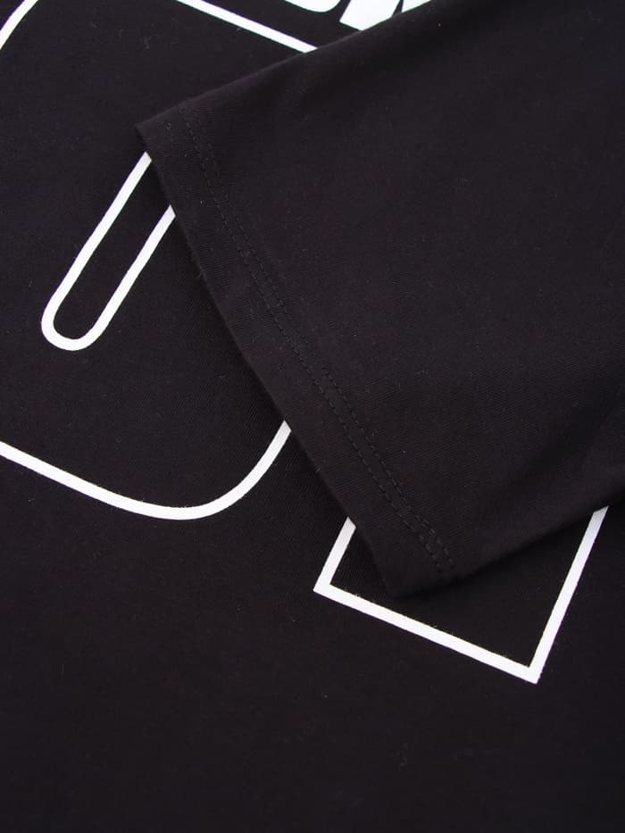 Футболка женская KAFTAN Sport Family, чёрная, размер 46