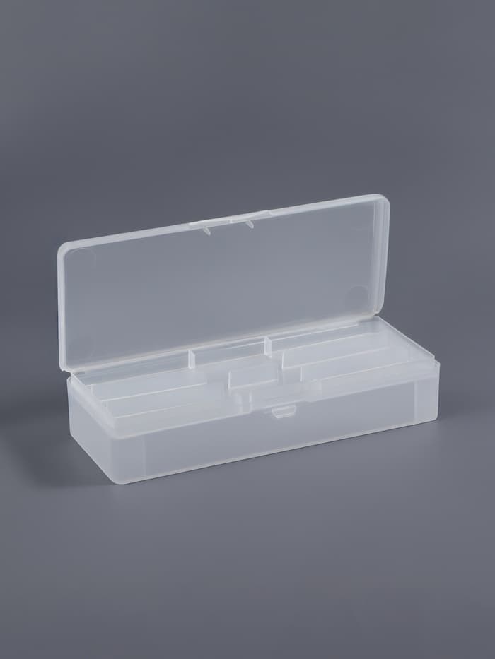 Органайзер для хранения, с вложением, 19×7.5 см, прозрачный