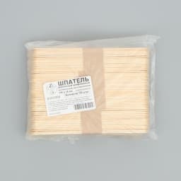 Шпатель деревянный шлифованный нестерильный, р-р 140×18×1.8