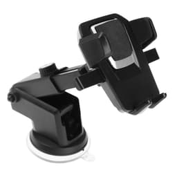 Держатель телефона на присоске, раздвижной 6.5-10 см, чёрный