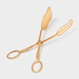Щипцы для подачи «Рахат золото», h=22 см, металл, золотистые