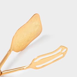 Щипцы для подачи «Рахат золото», h=22 см, металл, золотистые