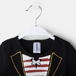 Футболка детская KAFTAN «Пират», чёрная, рост 86-92 см (28)