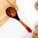 Ложка деревянная хохлома «Ягодка», салатная, 6×21 см